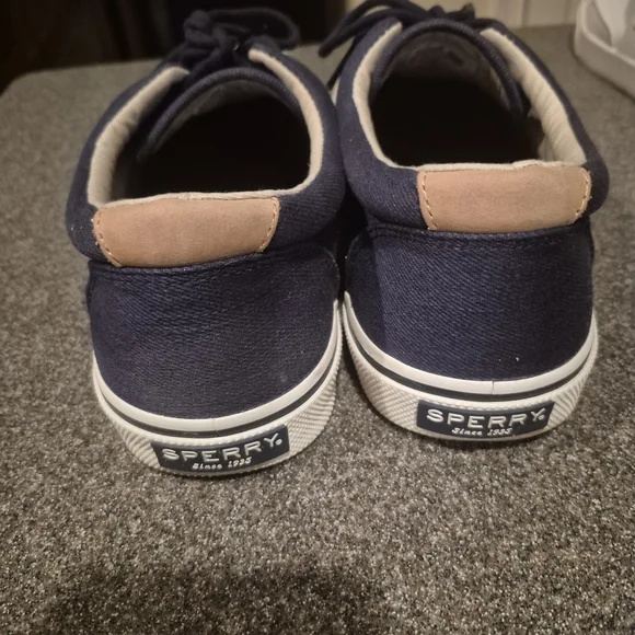 Perry Ellis Men's Navy Casual Sneakers 10 1/2